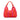 Red Bottega Veneta Intrecciato Trimmed Leather Hobo