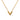 Gold Louis Vuitton Gold Plated Essential V Necklace