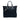 Blue Prada Saffiano Trimmed Tessuto Satchel