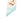 Blue Hermès Funny Ice Cream Silk Twilly Scarf Scarves