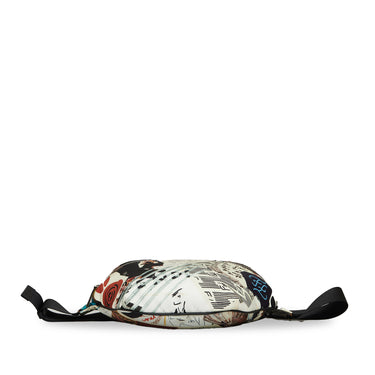 White Fendi x Karl Kollage Nylon Belt Bag - Designer Revival