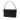 Black Burberry Leather Flap Shoulder Bag