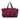 Purple Bottega Veneta Nappa Intrecciato Patchwork Lido Fringe Tote