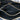 Blue Prada Medium Bicolor Saffiano Lux Promenade Satchel
