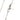 Silver Dior Brass I Love Dior Heart and Arrow Pendant Necklace