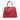 Red Prada Large City Calf Double Satchel