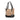 Brown Burberry Haymarket Check Canvas Tote - Designer Revival