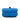 Blue Bottega Veneta Nappa Intrecciato Double Sided Flap Shoulder Bag