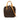 Brown Louis Vuitton Monogram Spontini Satchel