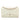 White Chanel Jumbo Classic Lambskin Double Flap Shoulder Bag