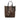 Brown Louis Vuitton Damier Ebene Belmont PM Satchel