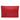 Red Bottega Veneta Nappa Intrecciato Clutch