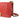 Red Chanel Medium Calfskin Chevron Boy Flap Crossbody Bag - Designer Revival