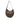 Brown Fendi Zucca Canvas Croissant Hobo Shoulder Bag