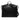 Black Fendi Leather Lui Urban Briefcase Business Bag