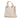 Brown Gucci GG Canvas Bamboo Satchel