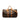 Brown Louis Vuitton Monogram Keepall Bandouliere 55 Travel Bag