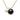 Gold Chanel CC Gold Plated Faux Pearl Pendant Necklace