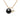 Gold Chanel CC Gold Plated Faux Pearl Pendant Necklace