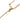 Gold Chanel CC Gold Plated Faux Pearl Pendant Necklace