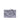Silver Saint Laurent Glitter Galactica Leather Monogram Envelope Chain Wallet Crossbody Bag