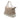 Beige Gucci GG Canvas Web Mayfair Satchel
