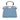 Blue Fendi Nano Nappa Peekaboo Satchel