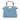 Blue Fendi Nano Nappa Peekaboo Satchel