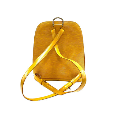 Yellow Louis Vuitton Epi Gobelins Backpack