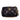 Black Chanel Small Glazed Goatskin Box With Chain Crossbody Bag