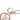 Pink Louis Vuitton Brass Lambskin and Enamel Very Bag Charm and Key Holder