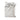 Silver Chanel Mini Quilted Metallic Caviar Drawstring Bucket Bag