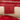 Red Gucci Small Calfskin Bamboo Shopper Satchel - Designer Revival