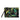 Black Gucci Calfskin Tropical Print Clutch