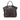Brown Gucci Large Leather GG Charm Dome Satchel