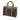 Black Dior Honeycomb Coated Canvas Boston Bag
