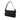 Black Fendi Zucchino Canvas Pochette Shoulder Bag