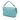 Blue Fendi Mini Zucca Embossed Leather Baguette Satchel - Designer Revival