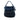 Blue Chanel CC Woven Denim and Raffia Drawstring Bucket Bag