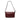 Red LOEWE Textured Leather Shoulder Bag