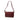 Red LOEWE Textured Leather Shoulder Bag