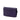 Purple Chanel CC Metallic Crackling Lizard Printed Leather Wallet on Chain Crossbody Bag