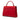 Red Gucci Guccissima Padlock Top Handle Bag Satchel