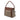Beige Gucci GG Canvas Bella Flap Satchel