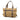 Brown LOEWE Canvas Eye Nature Tote Satchel