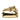 Gold Fendi Small Metallic Nappa Fendi First Crossbody