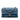 Blue Chanel Large Iridescent Calfskin Chic Quilt Flap Shoulder Bag