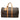 Brown Louis Vuitton Monogram Keepall 45 Travel Bag