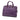 Purple Saint Laurent Baby Leather Monogram Cabas Satchel