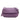 Purple Bottega Veneta Mini Nappa Intrecciato Expandable Chain Flap Crossbody